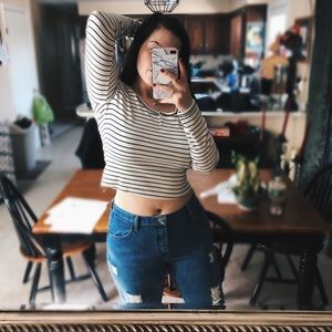 Riders by Lee - Distressed vintage mom jeans